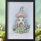 Bring Magic Into Your Home with this A4 framed magical Whimsical.
