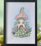 Bring Magic Into Your Home with this A4 framed magical Whimsical.