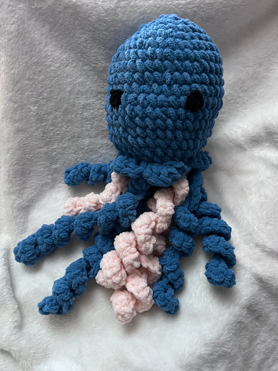 Chunky Crochet Jellyfish Plush