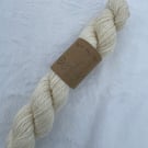 Hand-spun Blue Faced Leicester wool, natural