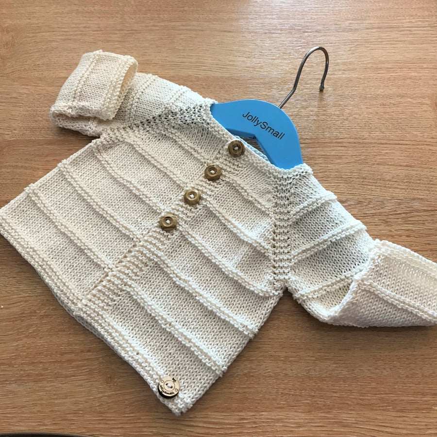 Baby Boy's Cardigan 0 - 3 months approx