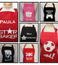 Personalised Cotton Kids Apron (9-12 yrs): Star Baker, Football, Cupcake, gaming - Image 1