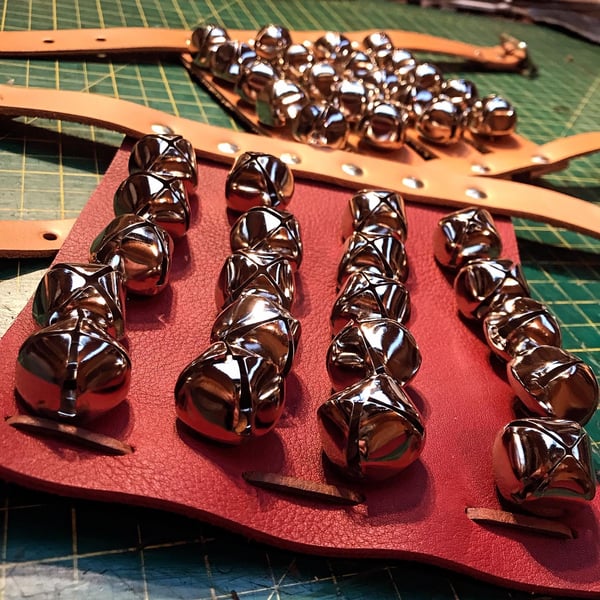 Morris dancing bell pads