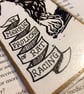The Merrie Frolicks of Rat Racing - Repurposed - Bookmark - Plague Doctor - Image 3