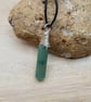 Green Aventurine point Pendant. Reiki charged. Boho chic necklace - Image 3