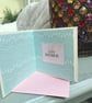 Lady in a bubble bath birthday card - Image 3