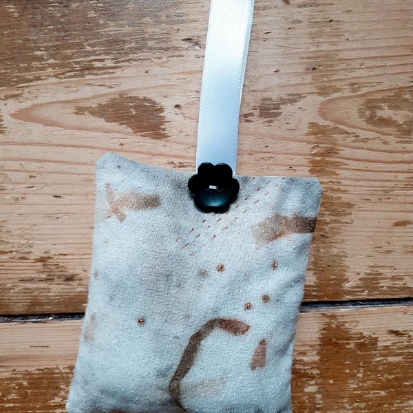 Eco Dyed Lavender Pouch