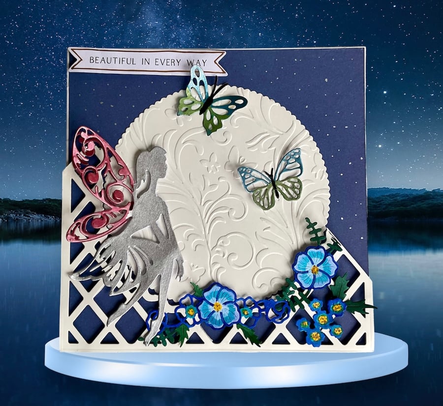 Card. Fairy card for any occasion. 