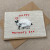 Charming Mother's Day sheep card