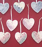 Ceramic heart hanging - Image 6