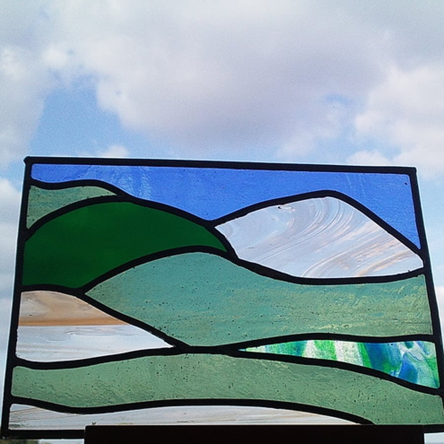 Heckwood Tor, Stained Glass Panel