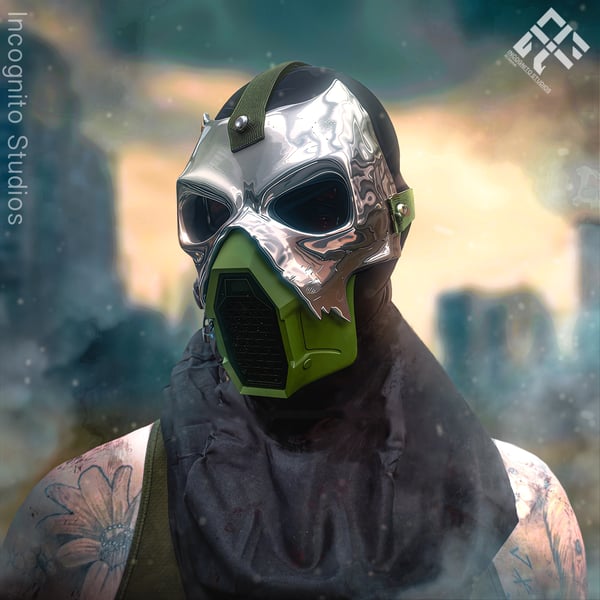 Mace Gas Mask Cosplay Airsoft Ghost Inspired Design