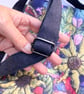 Flower cross body shoulder bag with long strap.  - Image 4