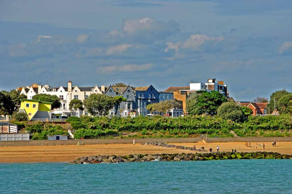 Clacton On Sea Beach Essex England UK Photograph Print