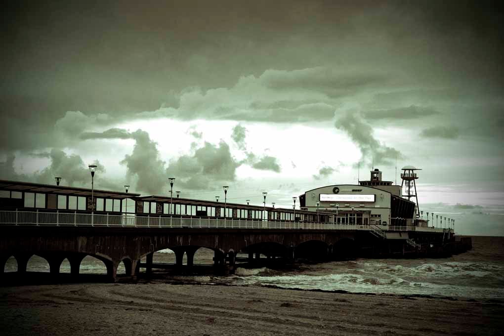 Bournemouth Pier And Beach Dorset England UK Photograph Print