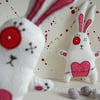 zombie easter rabbits - pink