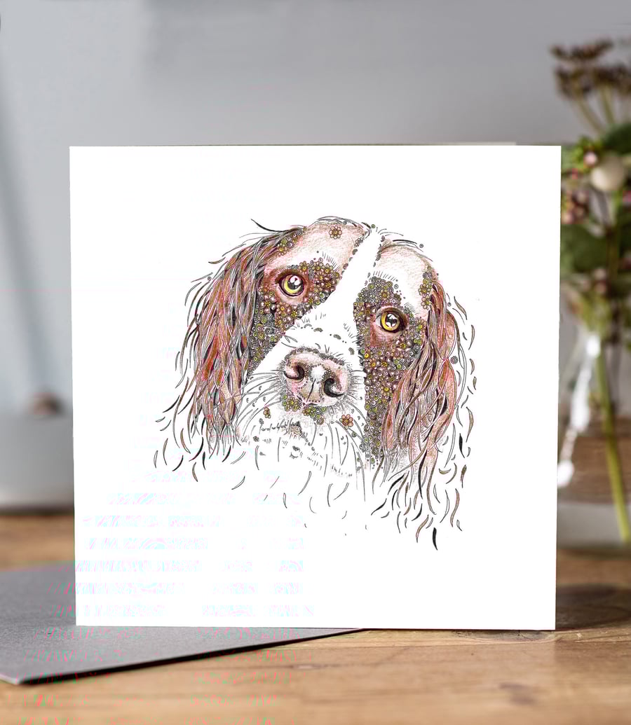 Spaniel Greeting card 