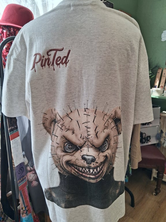Twisted Tedz PinTed T-shirt One Size Fits All