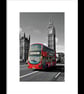 Big Ben Red Bus Westminster Bridge London Photograph Print - Image 2