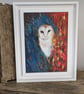 Owl Card Blank art card - Image 4