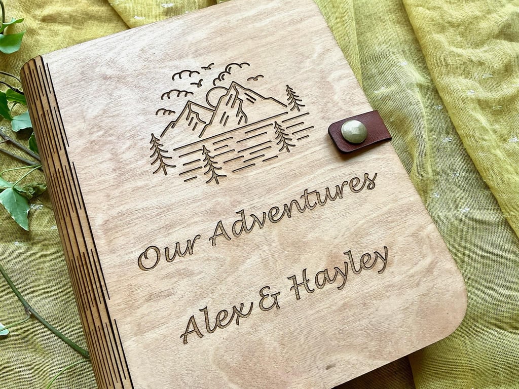 Rustic Adventure Book Box – With Compass for Life’s Journeys