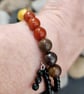 7 Chakra memory wire bangle -Version 2 - Image 3