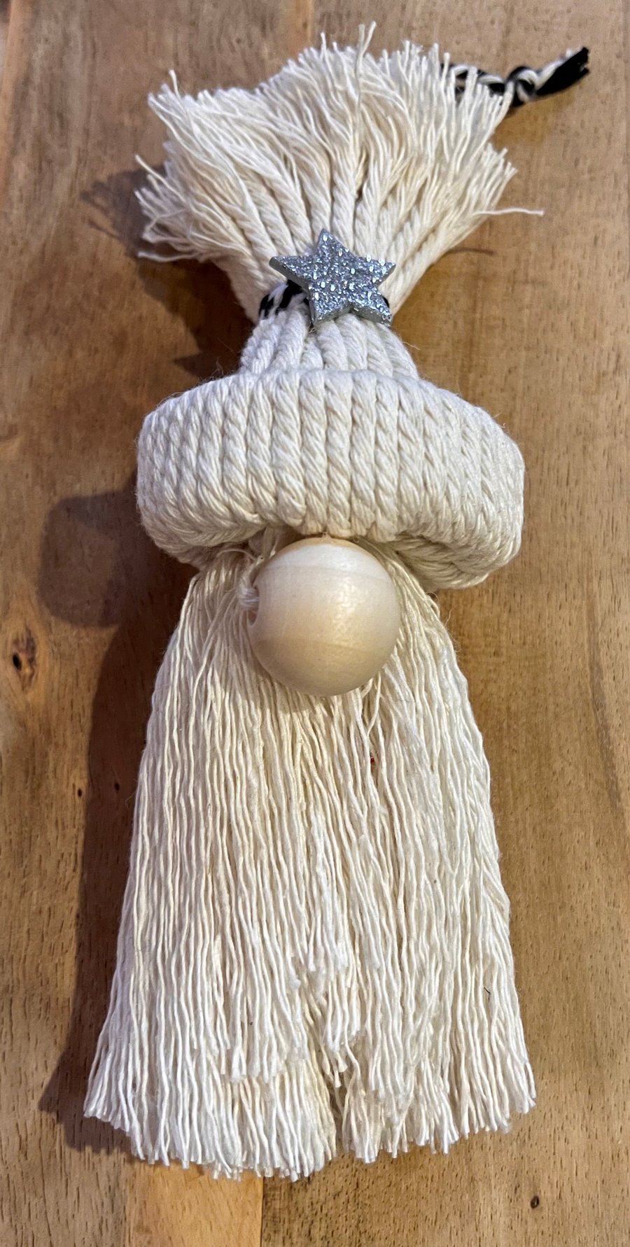 Macrame gnome tree decoration, Happily Handmade