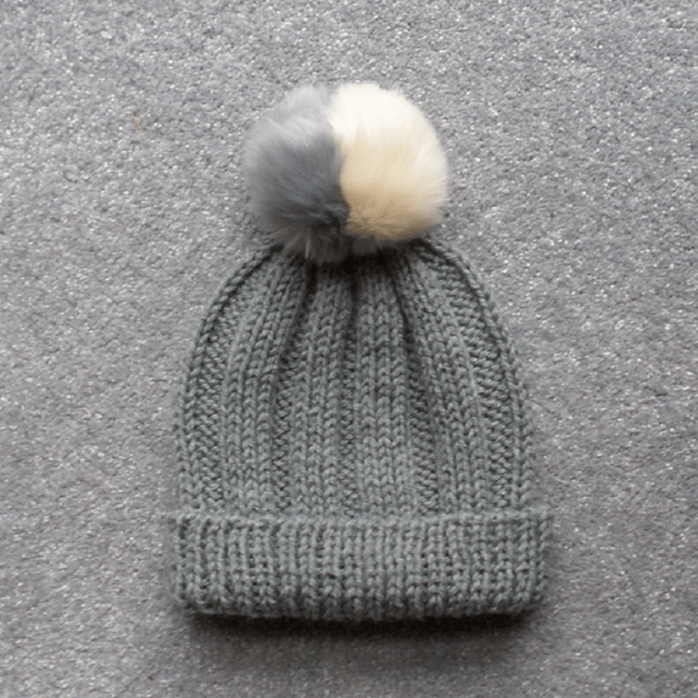 KNITTING PATTERN PDF School Grey Hat