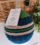Designer Hand Knitted Boys Knotted Beanie Hat 9-18 months size - Image 3
