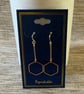 Long Hexagon earrings. - Image 2