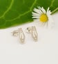 Owl Stud Earrings (Sterling Silver) - Image 1