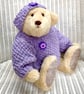 Rose: Dressed Artist Bear 35cm (13.5") - Image 2