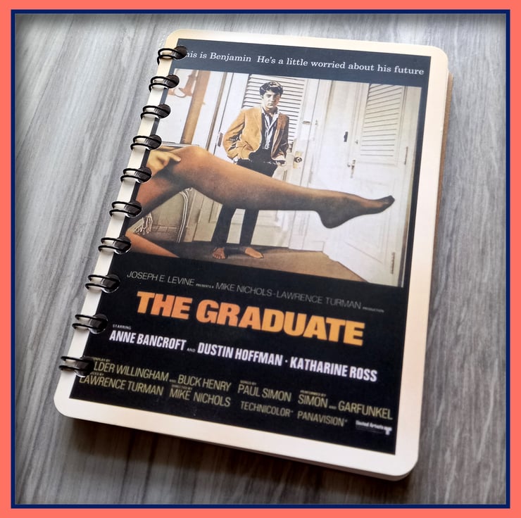 The Graduate Wire Bound Notebook Movie Poster - Folksy