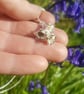 Bluebell Cluster Necklace - Image 5