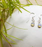 Enchanting Opal and Sterling Silver Earrings