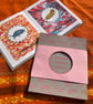 Favourite Garden Friends – handmade, risograph printed, concertina book. - Image 1