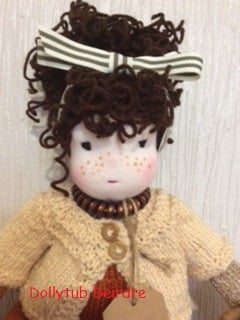 knitted doll - Deirdre