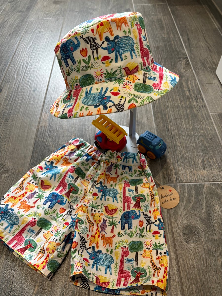 Harry Shorts and Hat Set