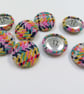 Sold - Lambswool Covered Buttons - Image 1