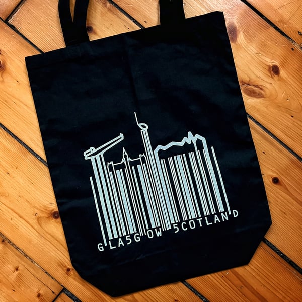 Barcode Glasgow Tote Bag