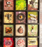 Mixed media assemblage, boho home decor, quirky housewarming gift - Image 2