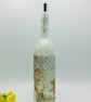 Decoupage bottle light, Robin and Squirrel, winter scene - Image 7