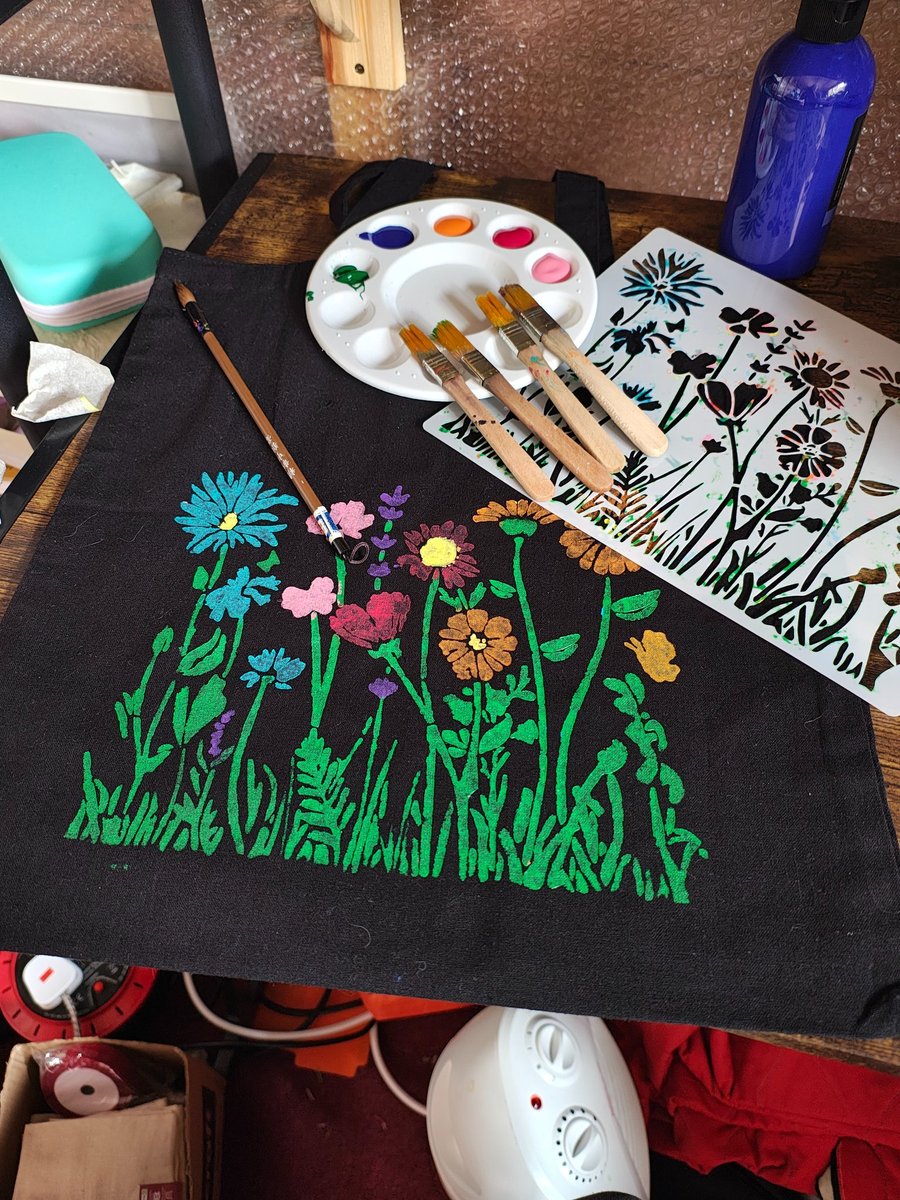 Hand painted tote bags 
