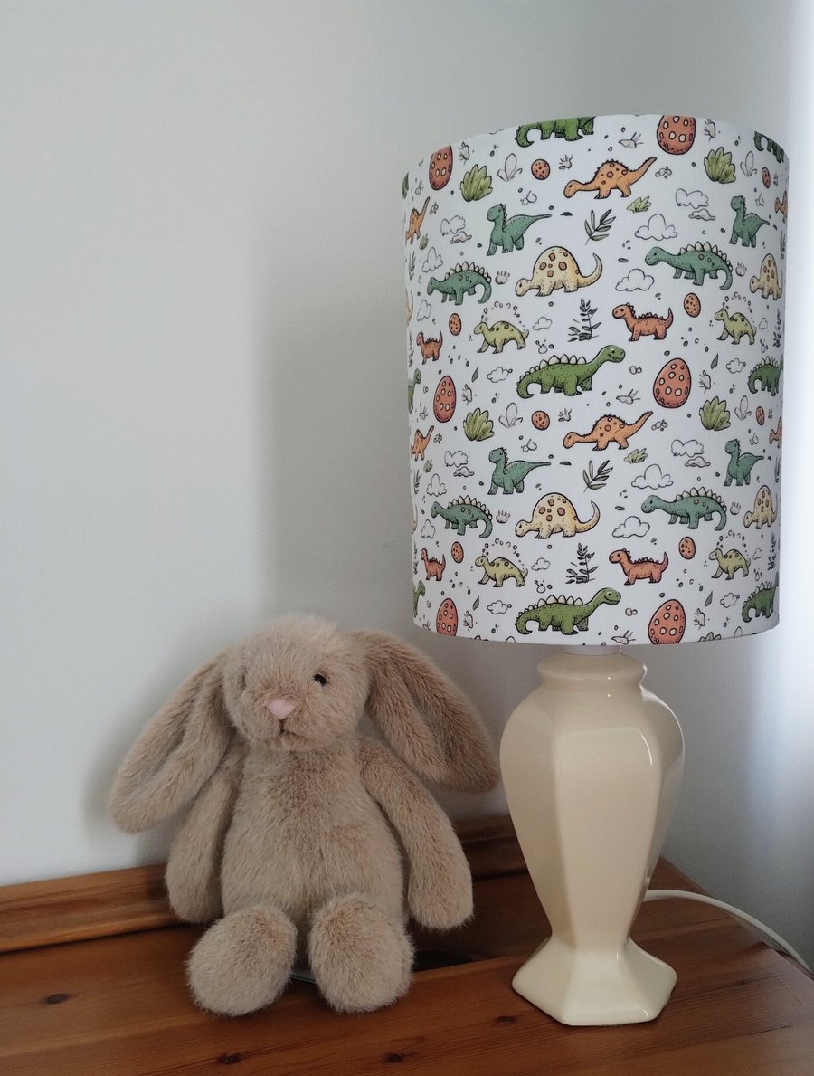 Classic Cylindrical Drum Rose & Hubble Lampshade.