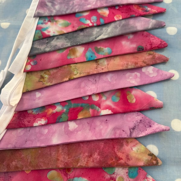 Boho Fabric Bunting
