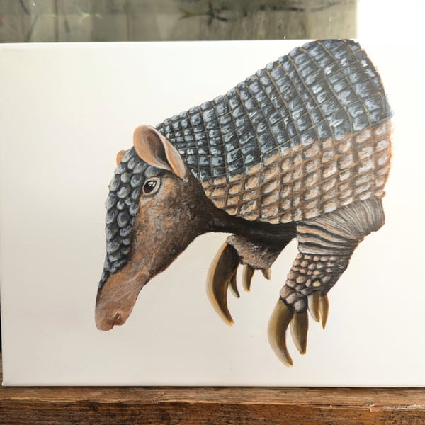 Giant Armadillo Charity Painting 