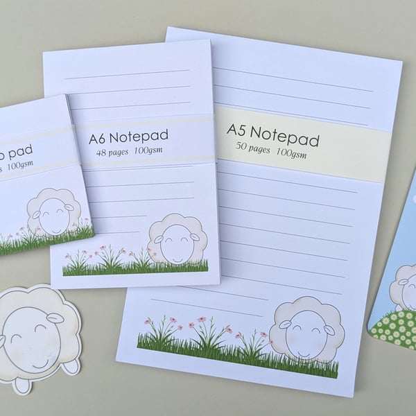 Sheep stationery gift set