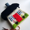 Pretty Felt Cottage Needle Case