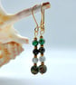 Set of 3 Glass Bead Stacking Bracelets & Optional Earrings, Festival Jewellery - Image 7