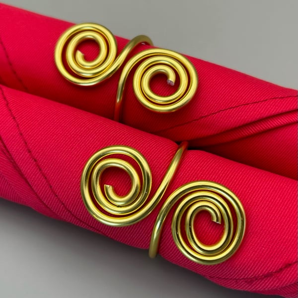 Napkin Ring, Napkin Holder, in a choice of colours, select quantity